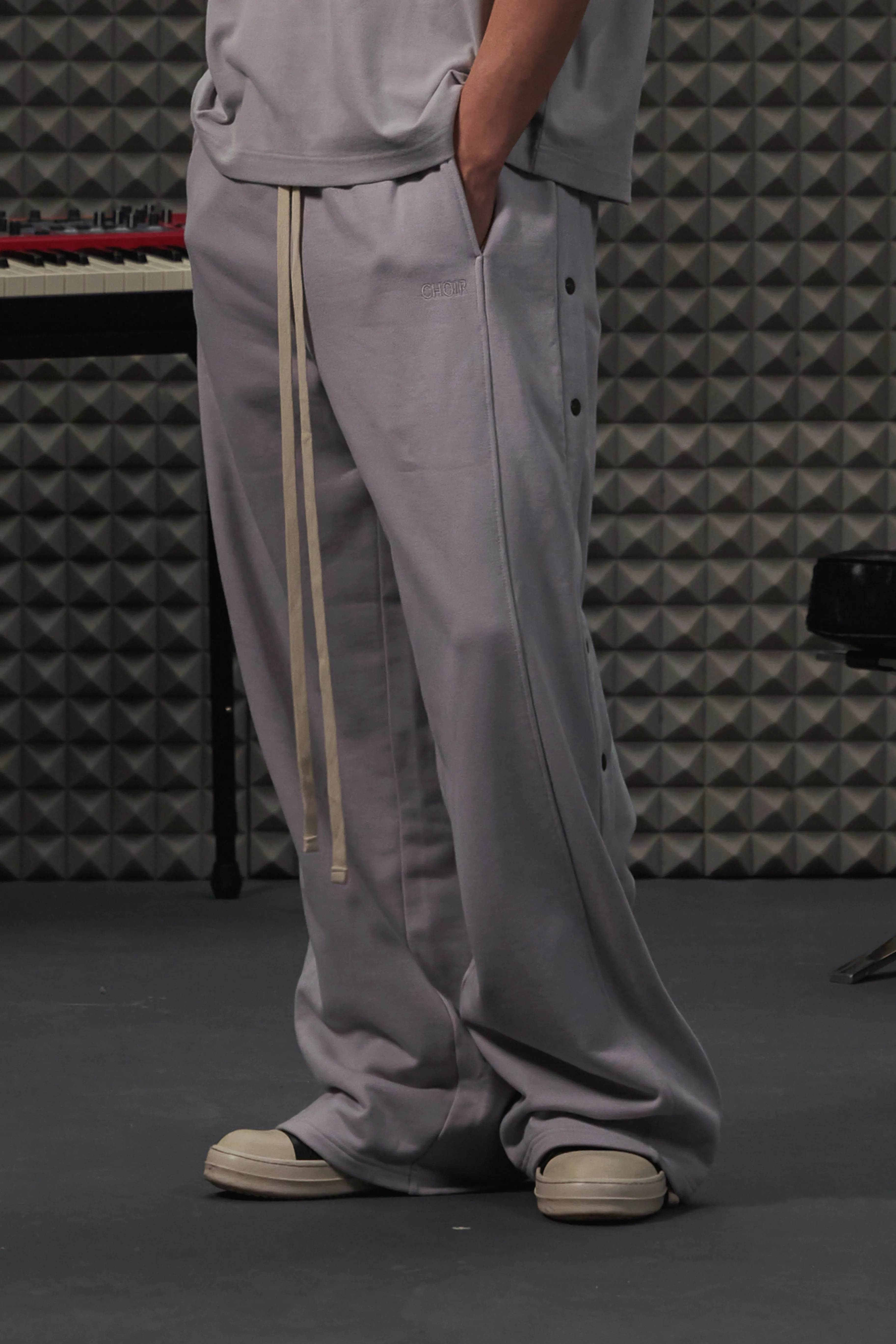 Warm up Sweatpants-Grey
