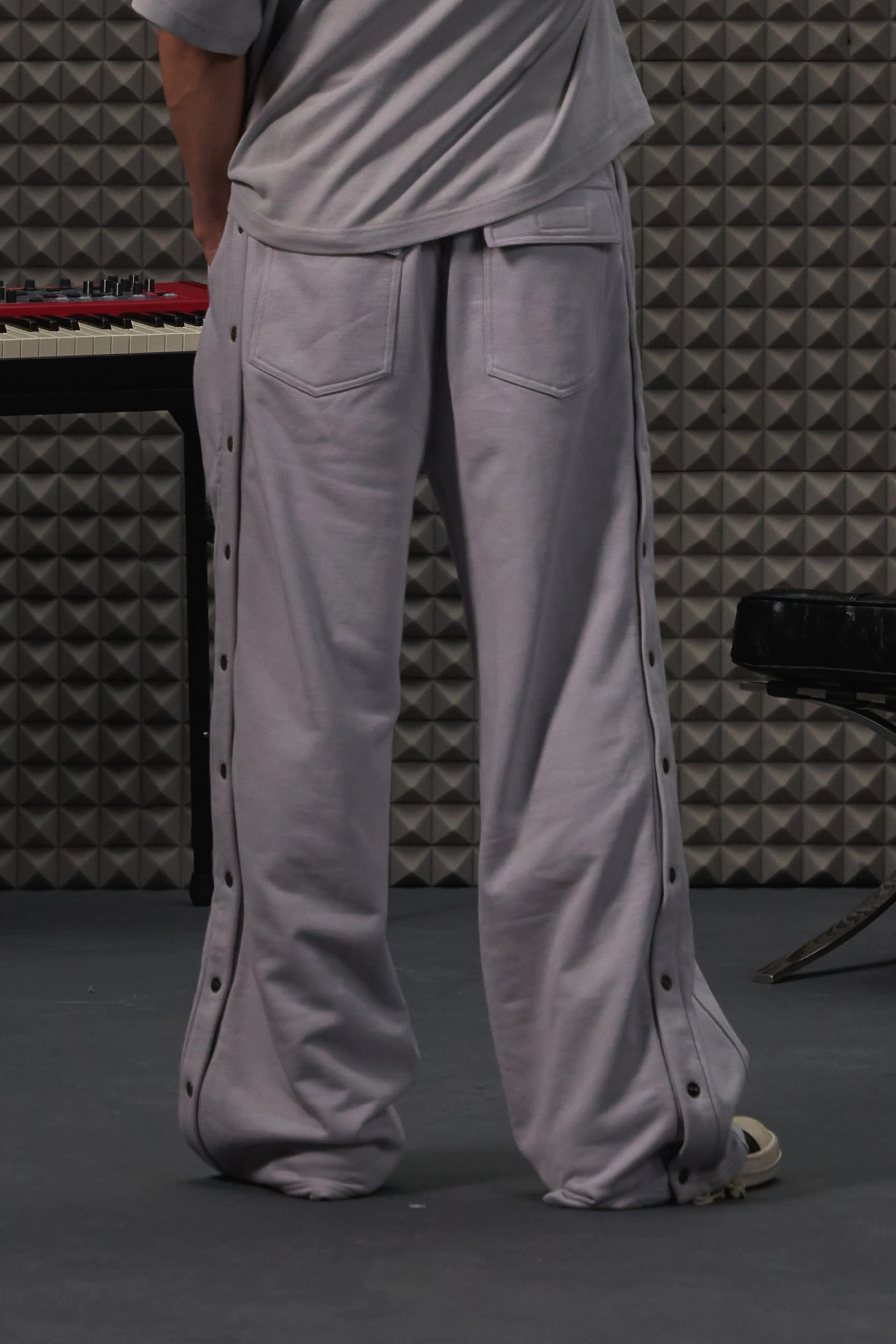 Warm up Sweatpants-Grey
