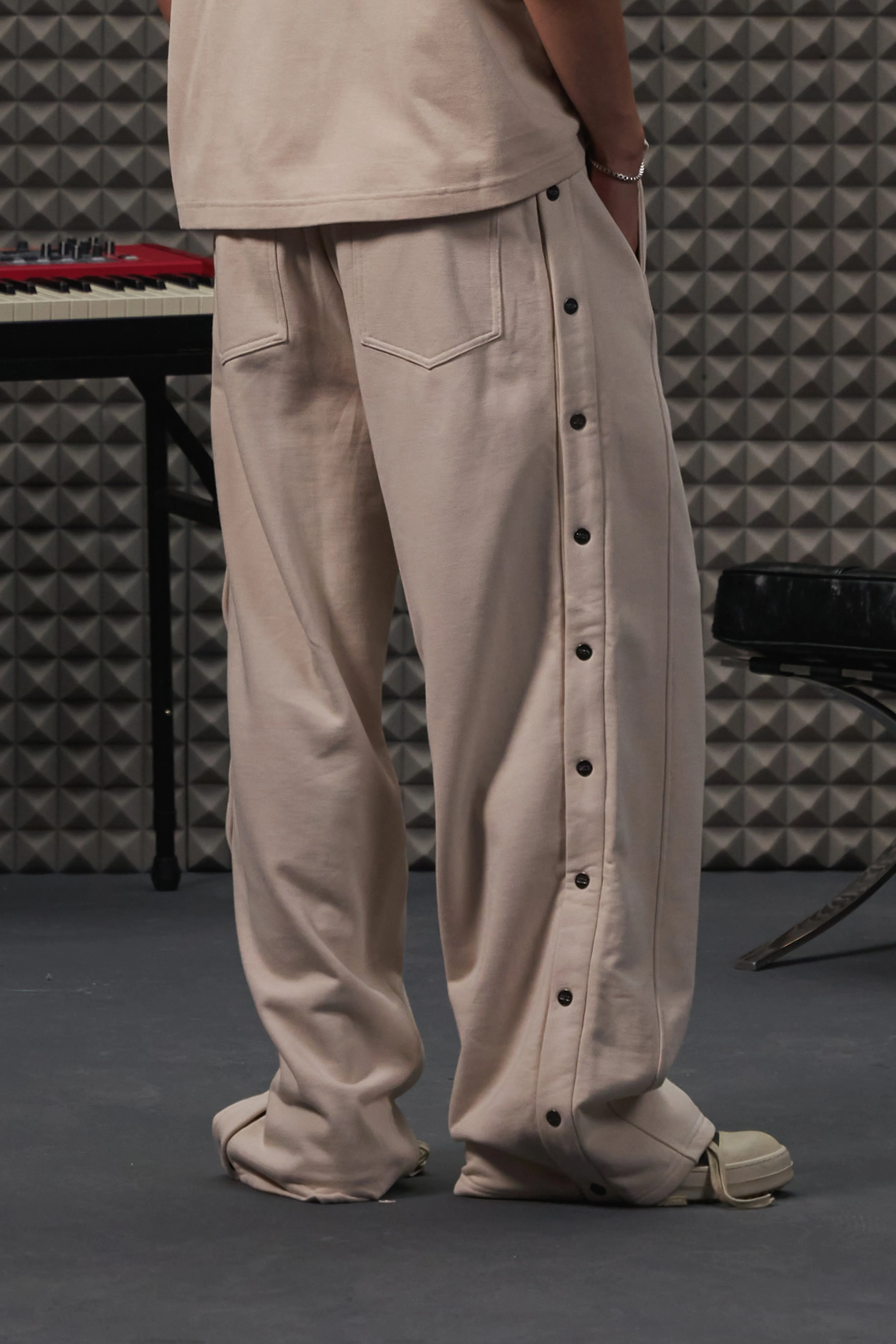 Warm up Sweatpants-Nude