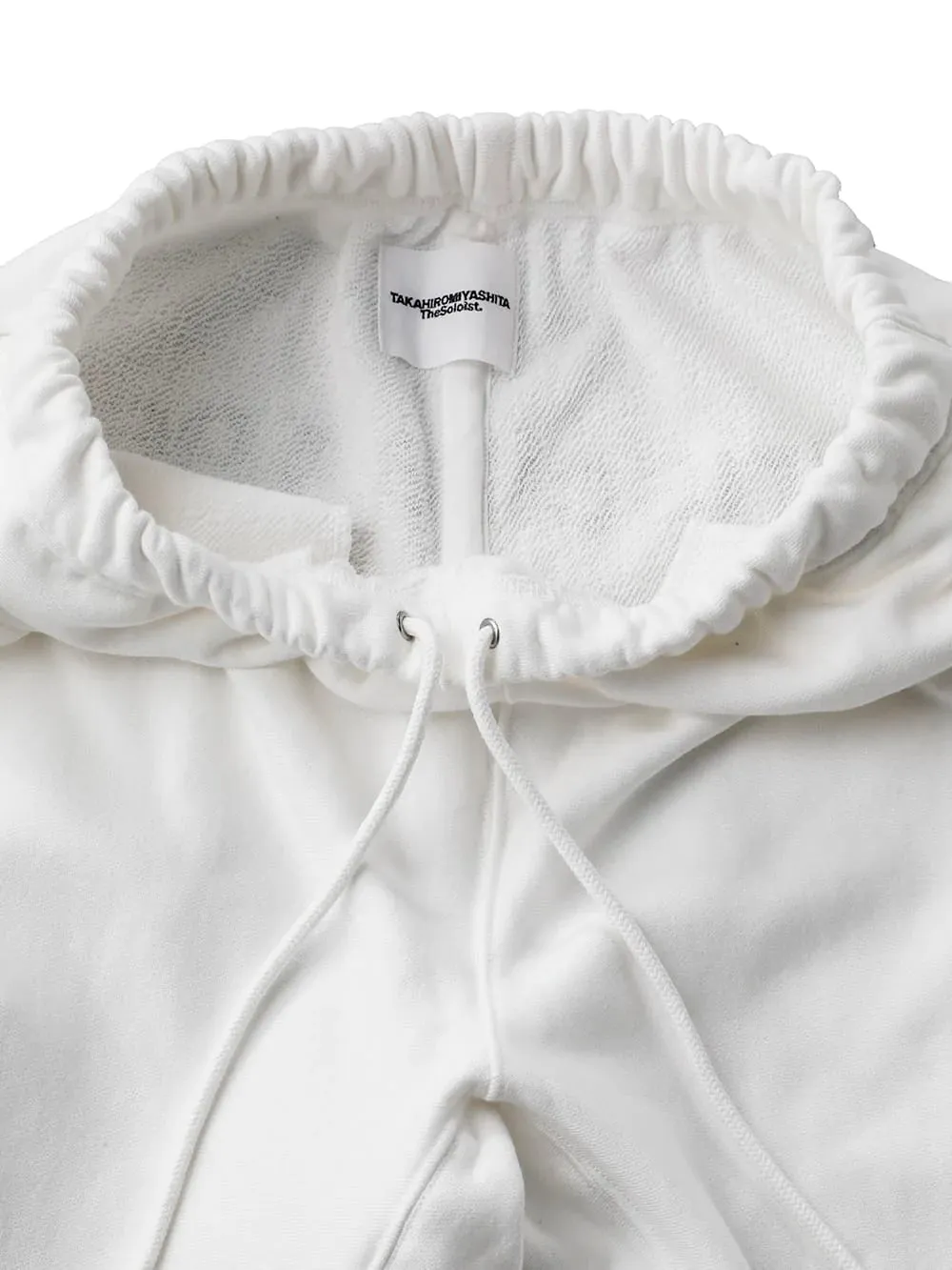 WHITE AND BLACK PRISCILLA 1969 JOGGER PANTS