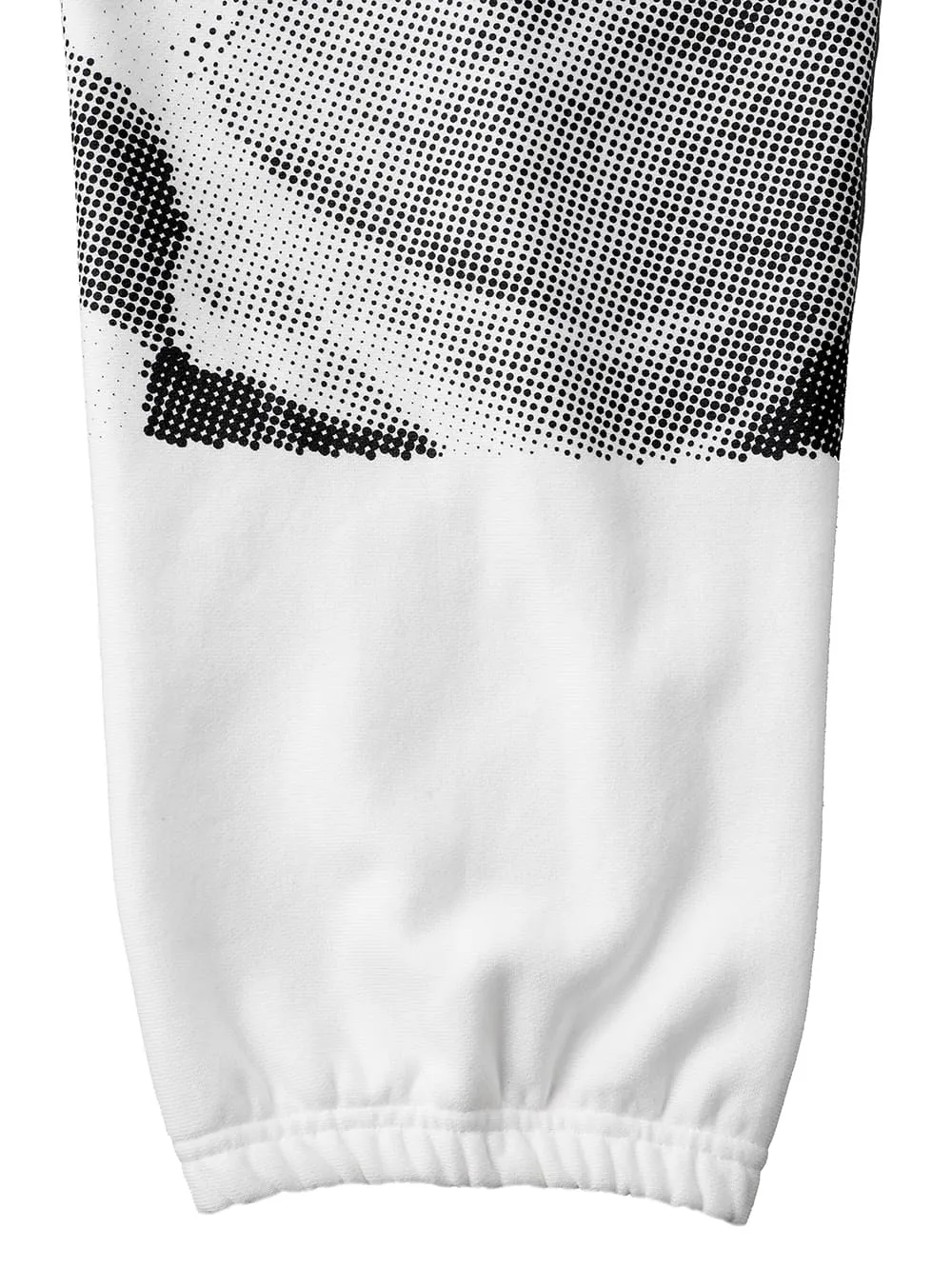 WHITE AND BLACK PRISCILLA 1969 JOGGER PANTS