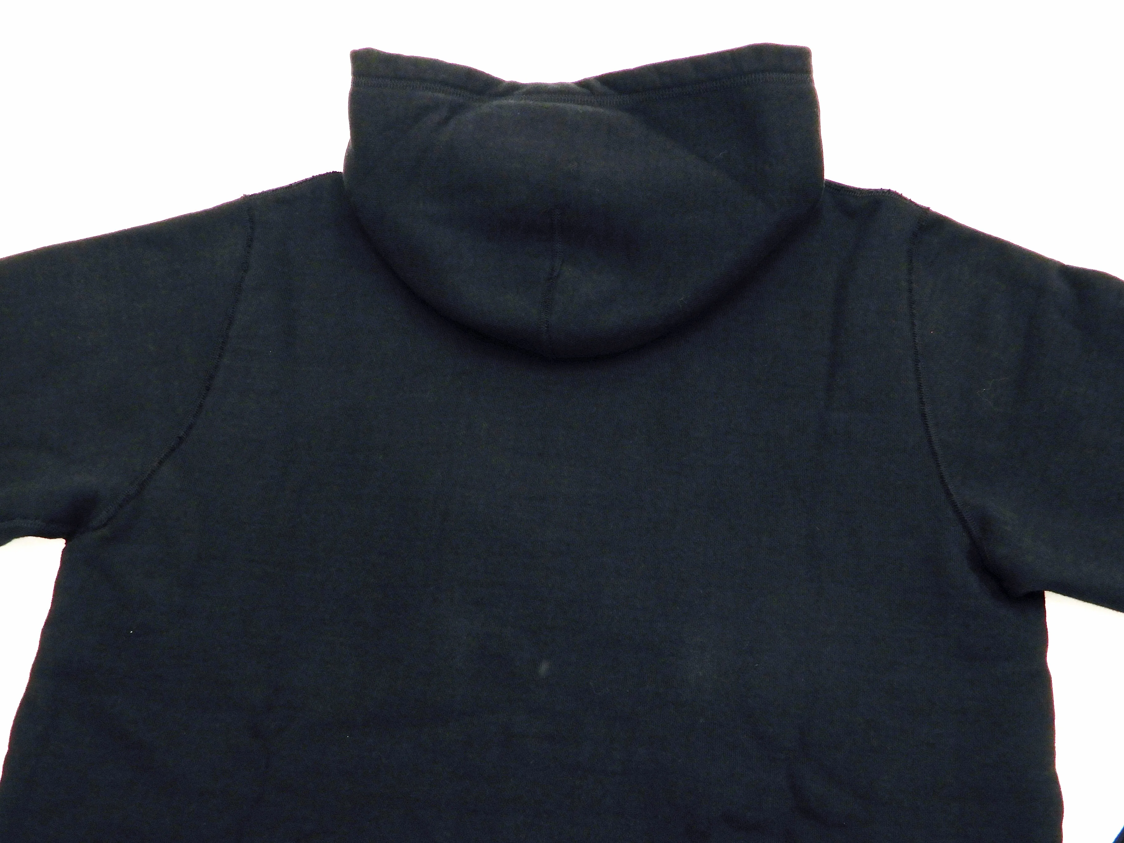 Whitesville Plain Pullover Hoodie Men's Solid Color Hooded Sweatshirt WV67729 Black