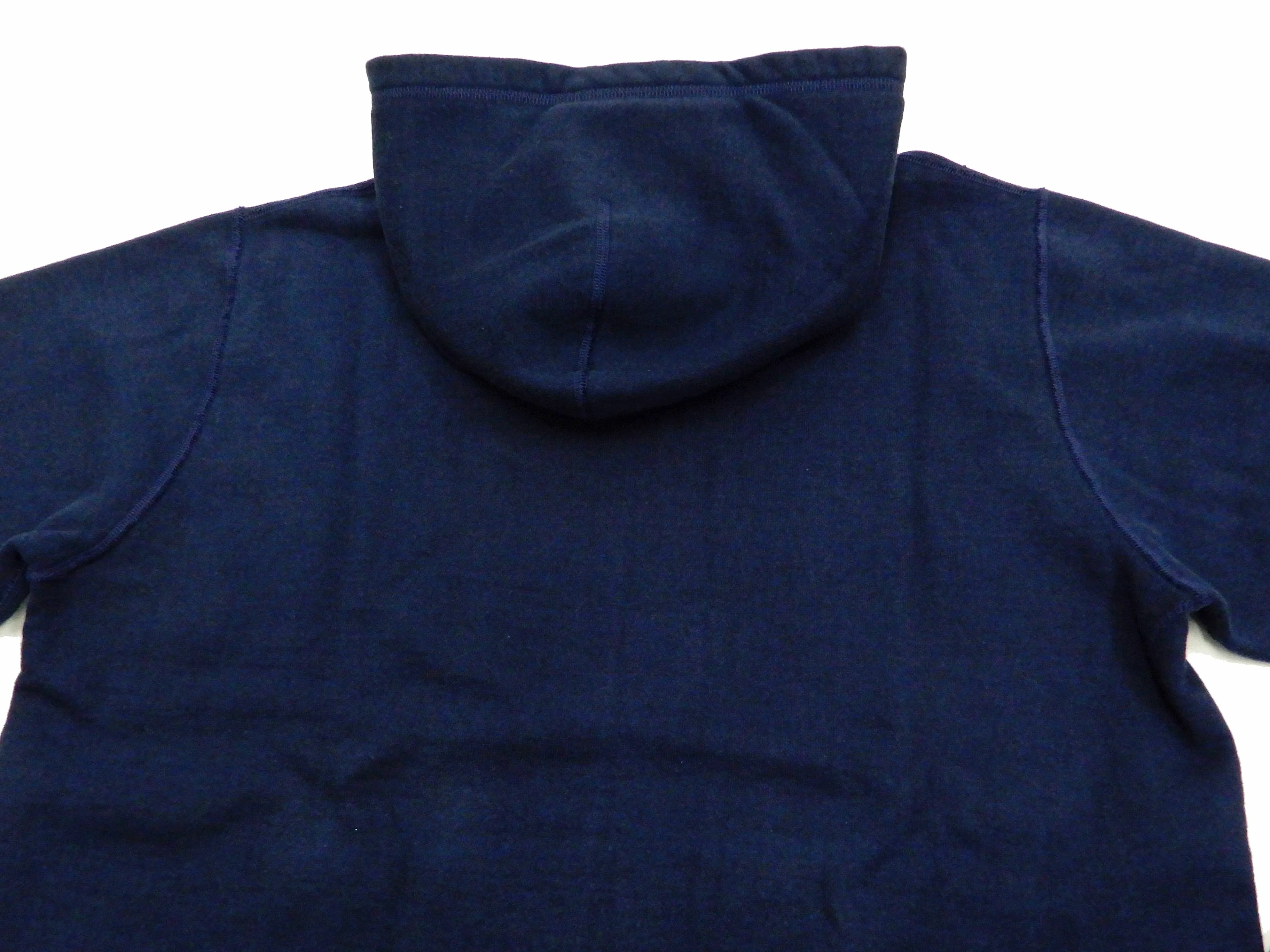 Whitesville Plain Pullover Hoodie Men's Solid Color Hooded Sweatshirt WV67729 Navy-Blue