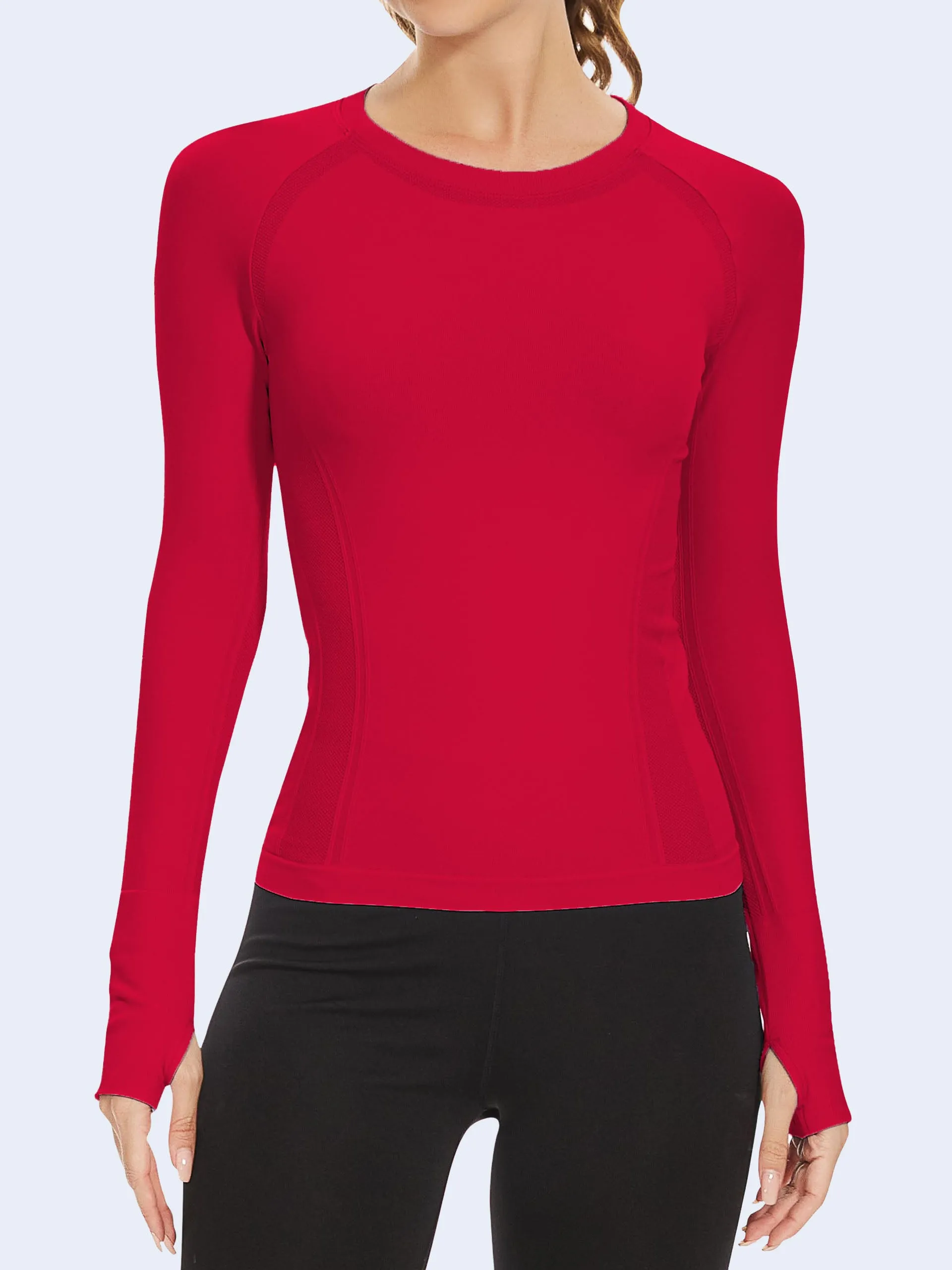 Wholesale Sportswear in bulk MATHCAT Quick Dry Gym Athletic Long Sleeve Workout Shirts