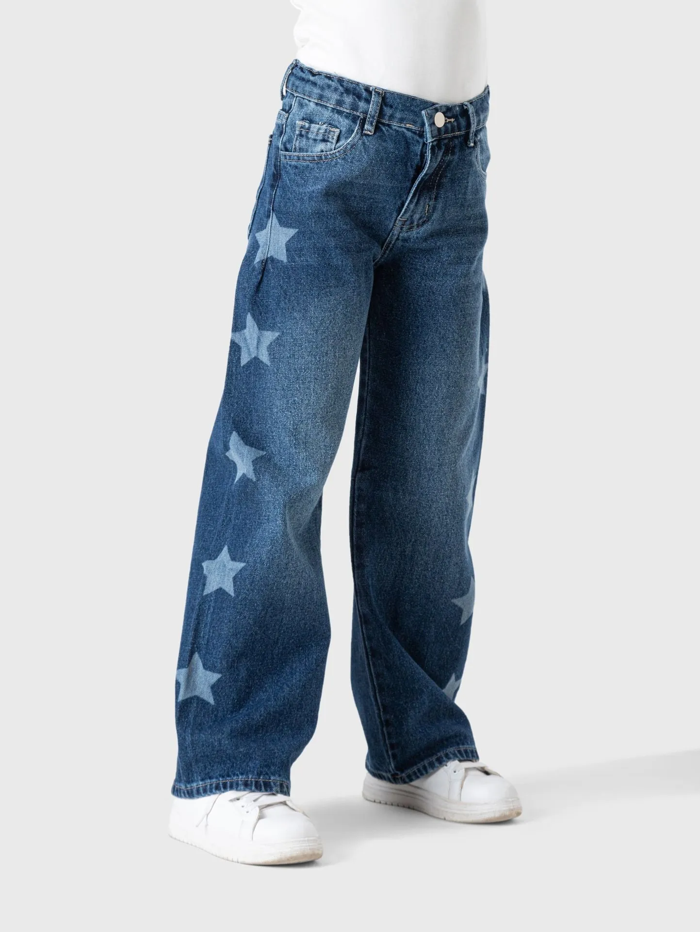 Wide Leg Jeans Pants