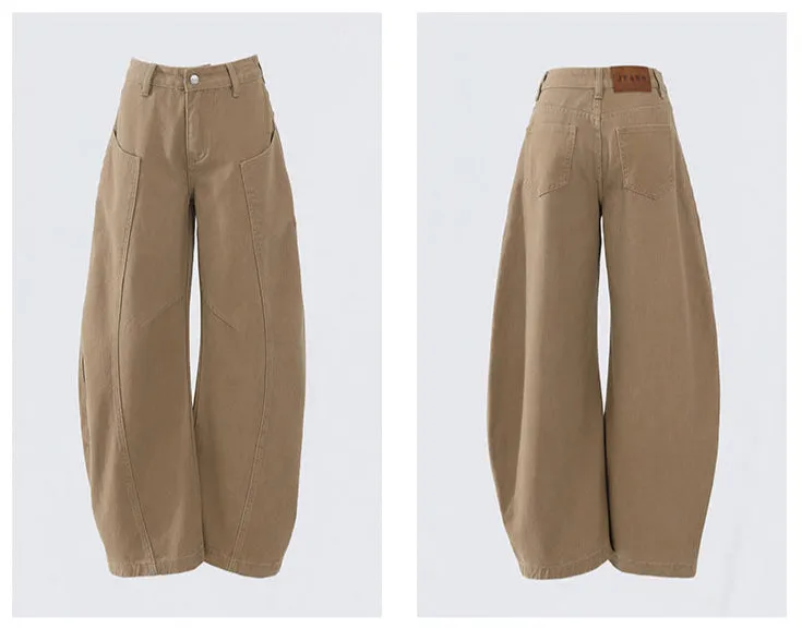Wide Leg Pants for Women | Y2K Baggy Jeans | Oversized Tapered Streetwear