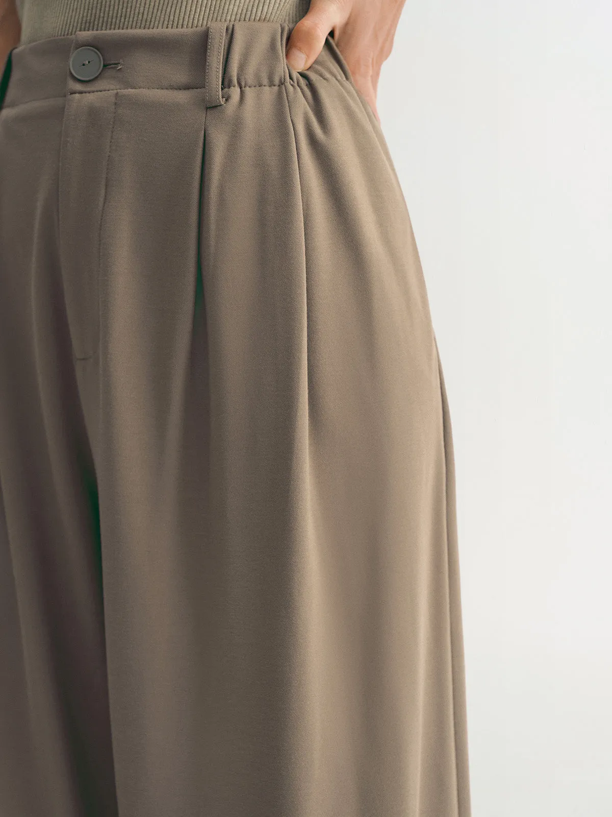 Wide-Leg Trousers
