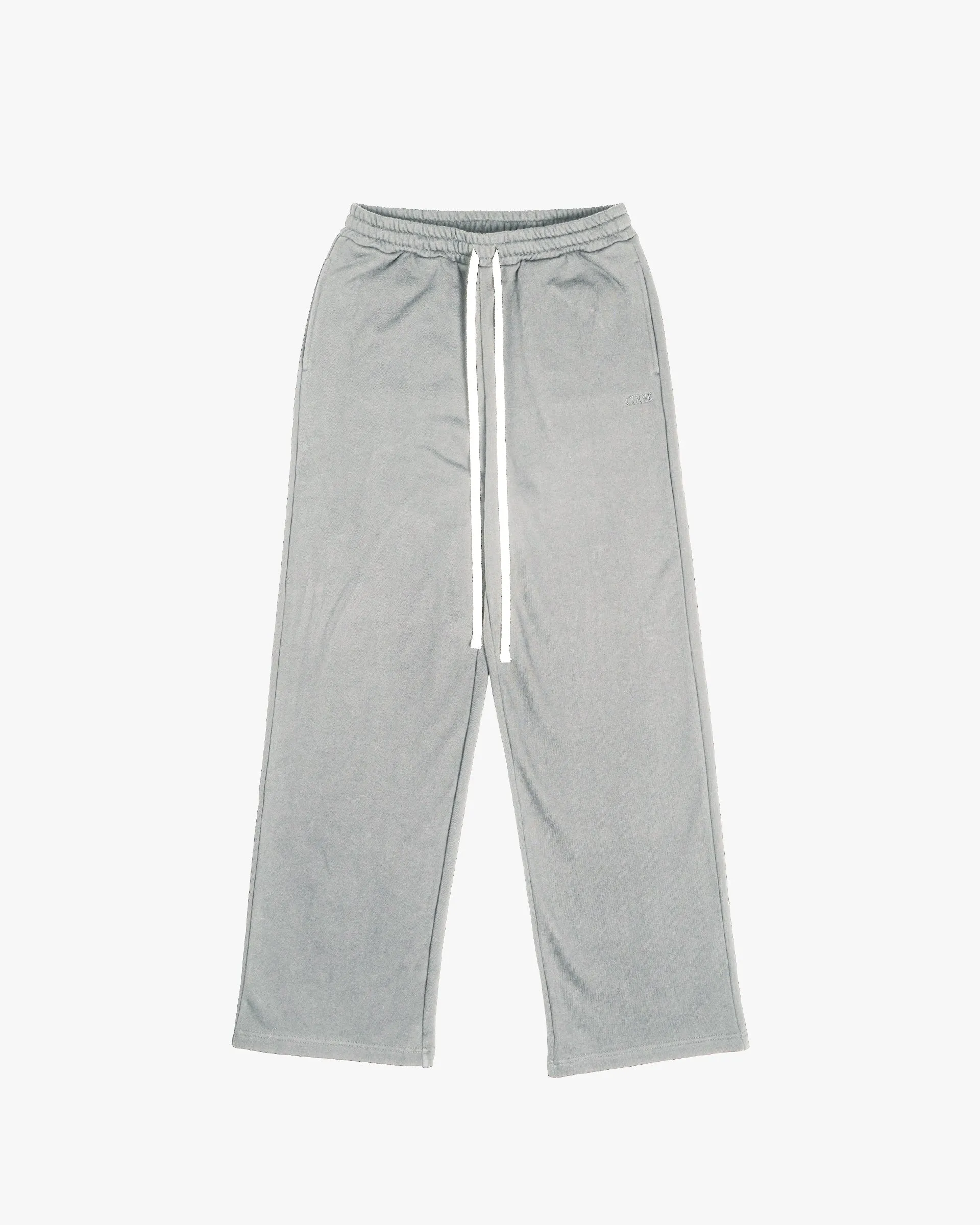 Wide Sweatpants-Grey