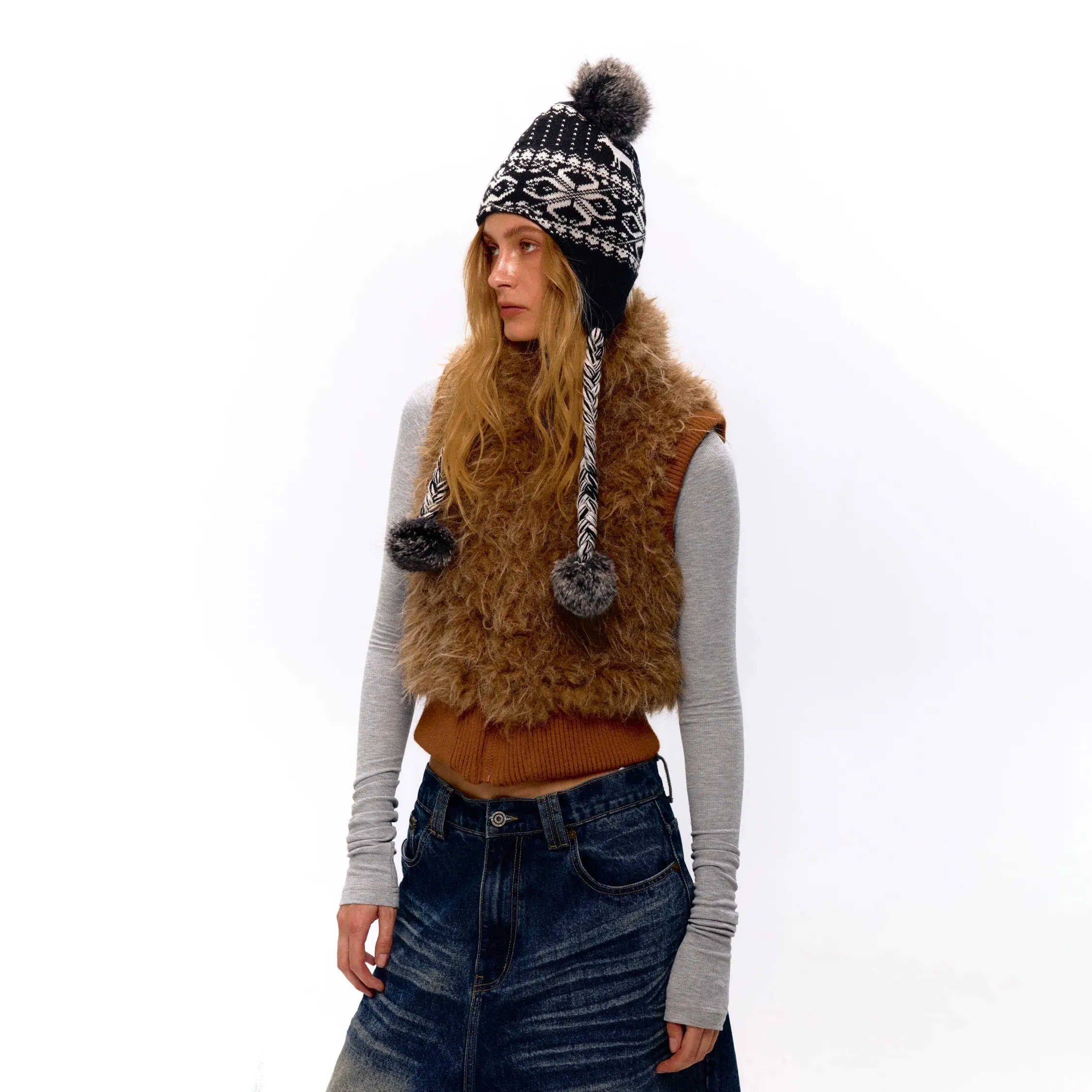 Winter Faux Fur Vest