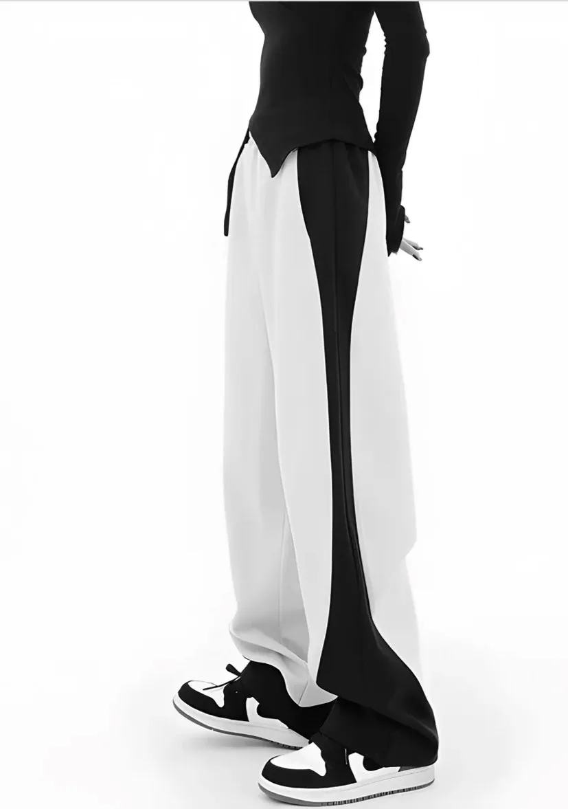 WOLFF | LONDON Dual Color Oversized Pants