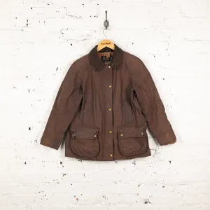 Womens Barbour Beadnell Wax Jacket - Brown - Women's M