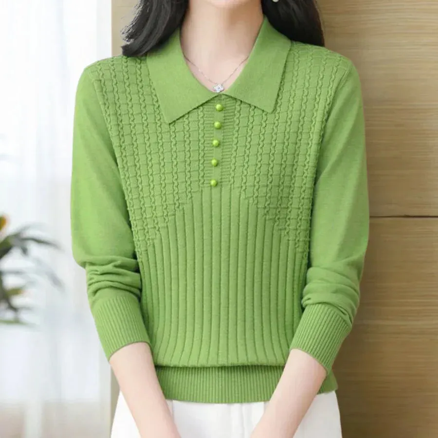 Women's Elitsa Simple Knitted Sweater