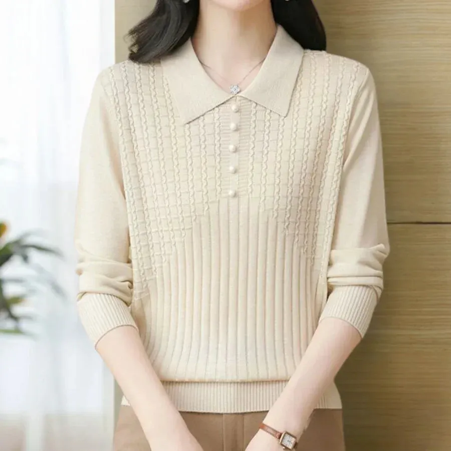 Women's Elitsa Simple Knitted Sweater