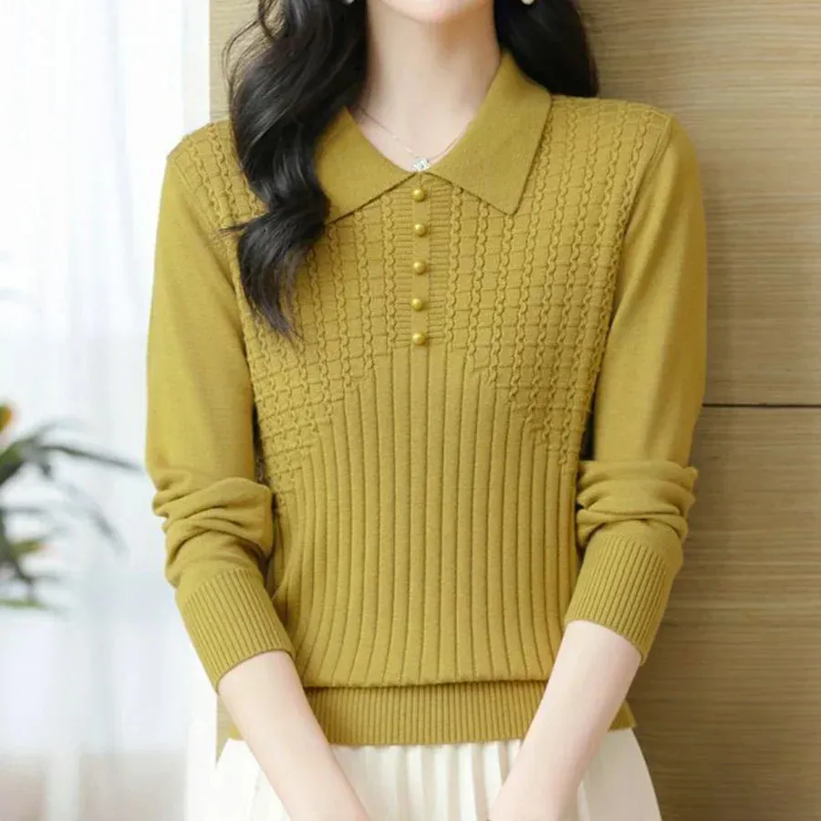 Women's Elitsa Simple Knitted Sweater