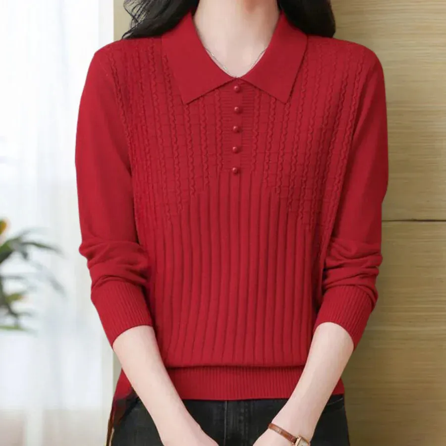 Women's Elitsa Simple Knitted Sweater