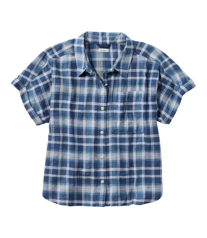 Women's L.L.Bean Day Breeze Short Sleeve Button Front Shirt