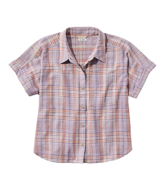 Women's L.L.Bean Day Breeze Short Sleeve Button Front Shirt