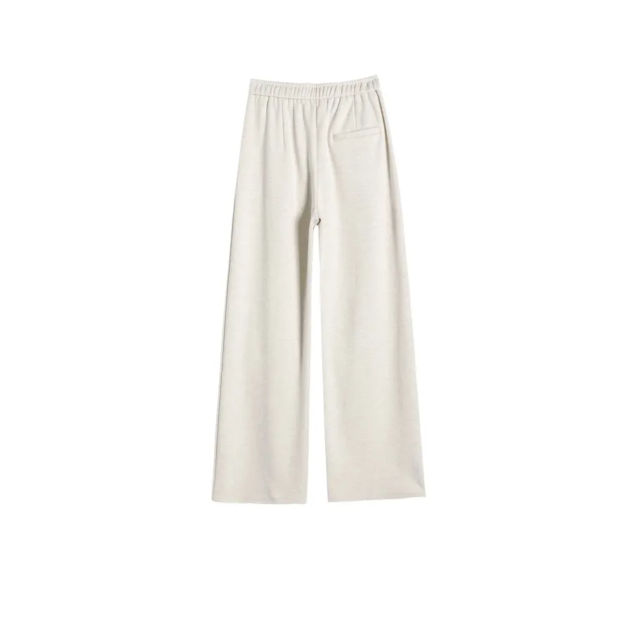 Women's Straight Leg Solid Color Sweatpants with Comfortable Fit