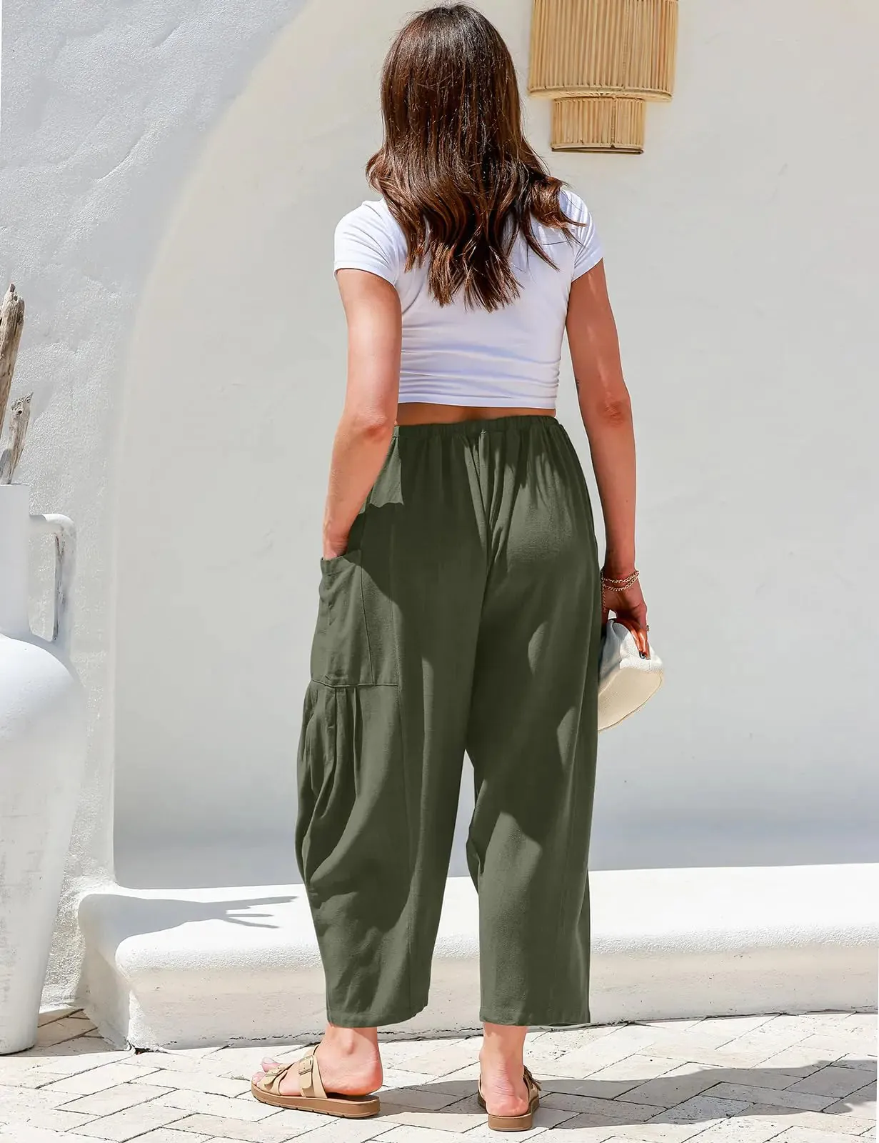 Womens Wide Leg Pants