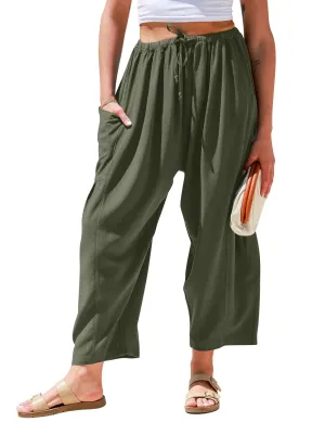 Womens Wide Leg Pants