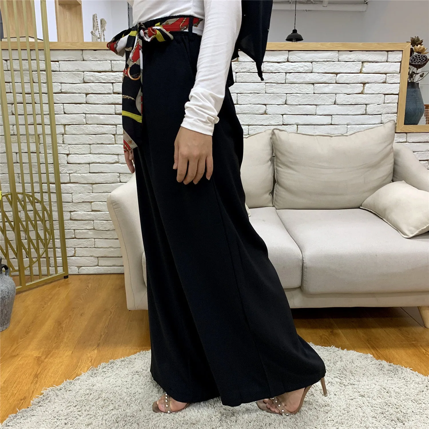 Women's Wide Leg Waist Pants