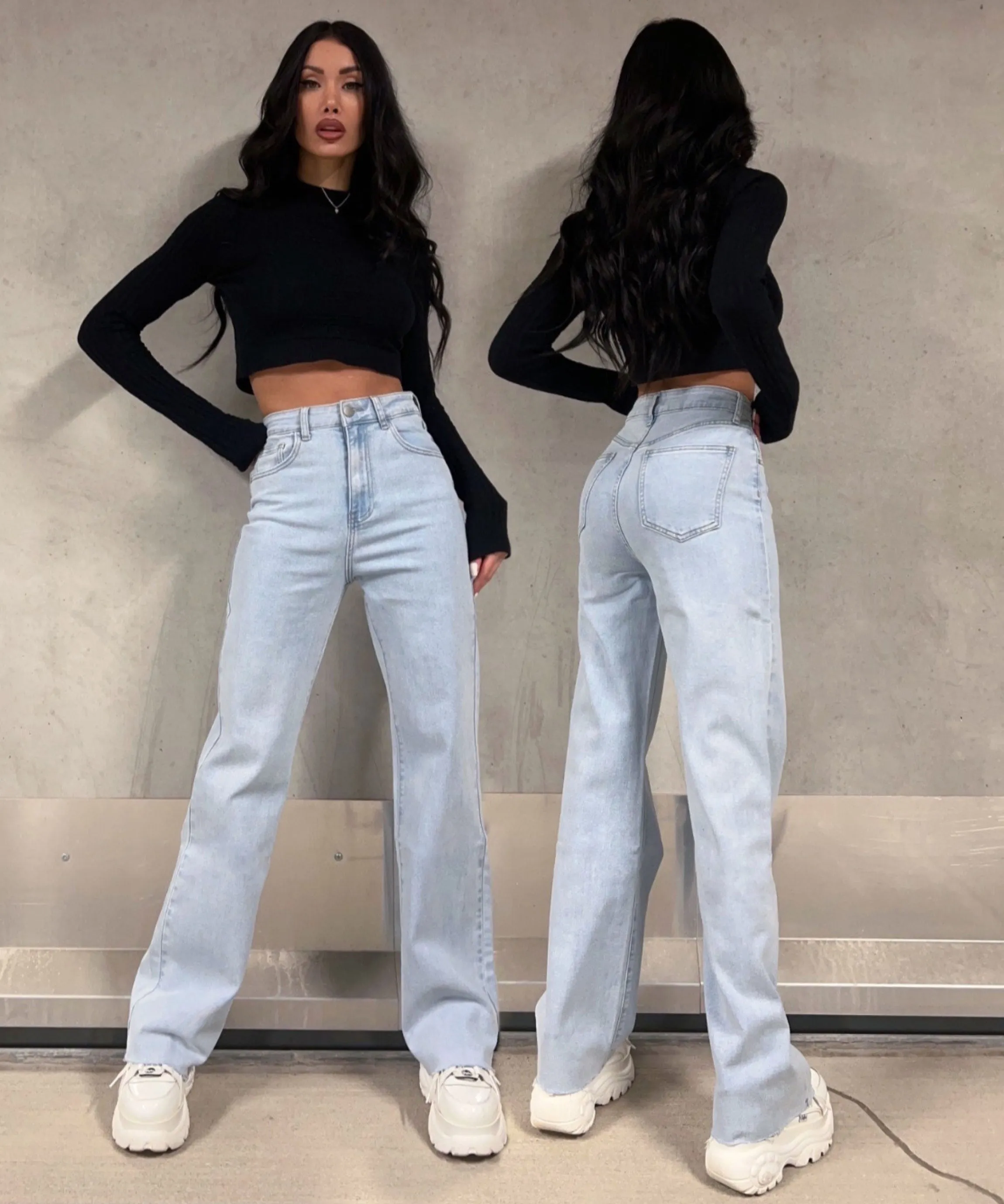 Wyeth - Wide Leg Jeans