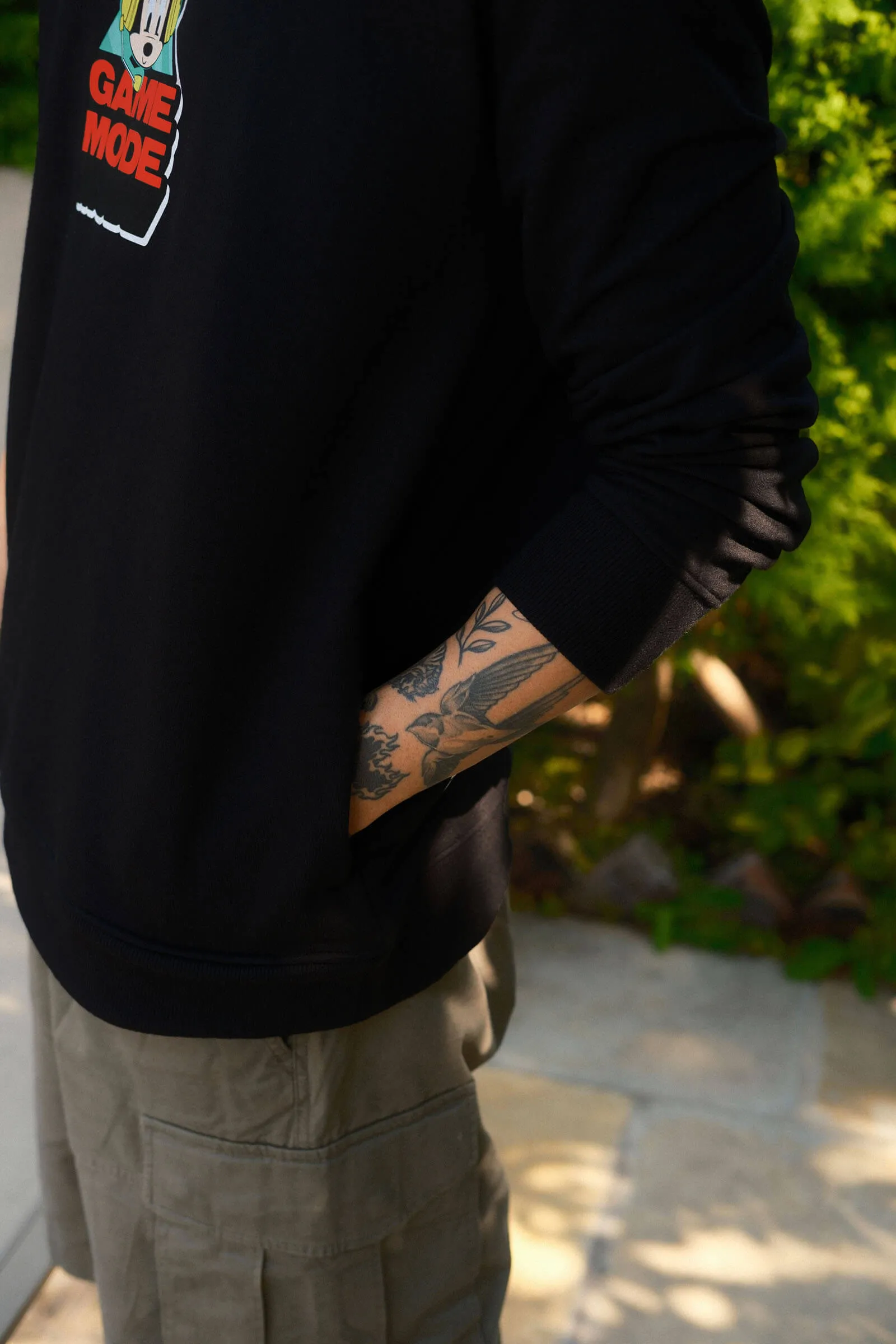 X Game Mode Oversized Sweatshirt