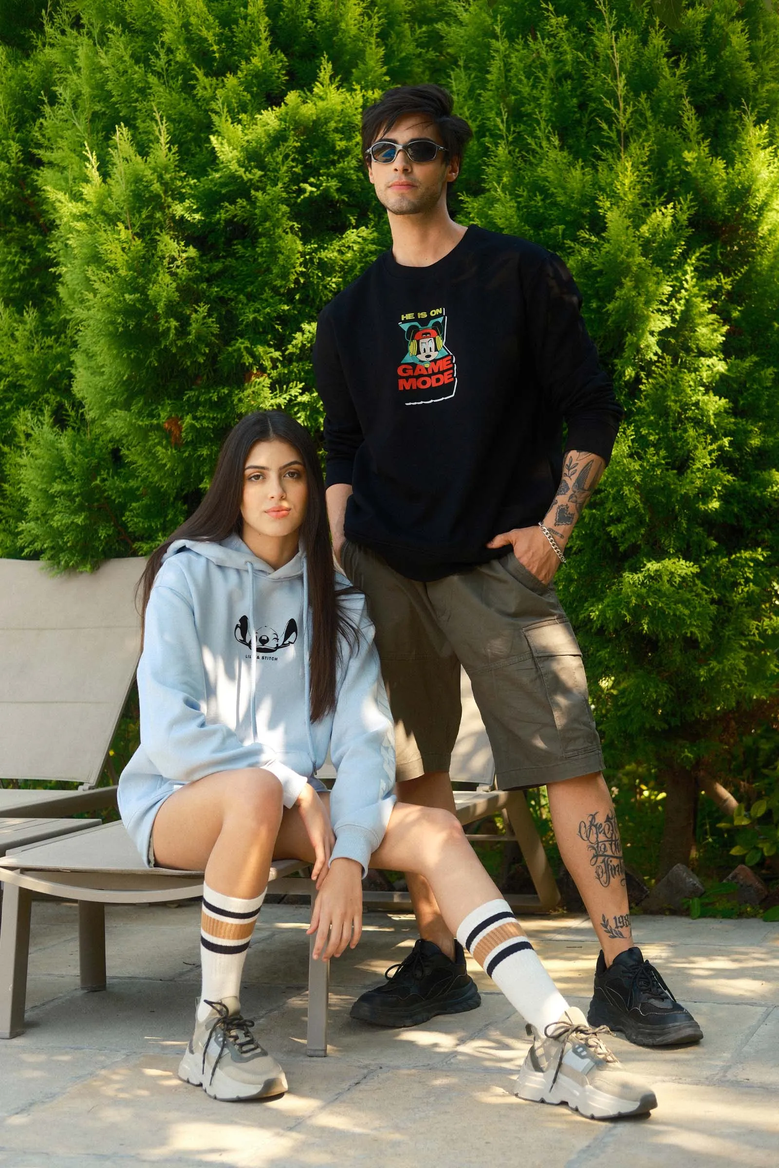 X Game Mode Oversized Sweatshirt