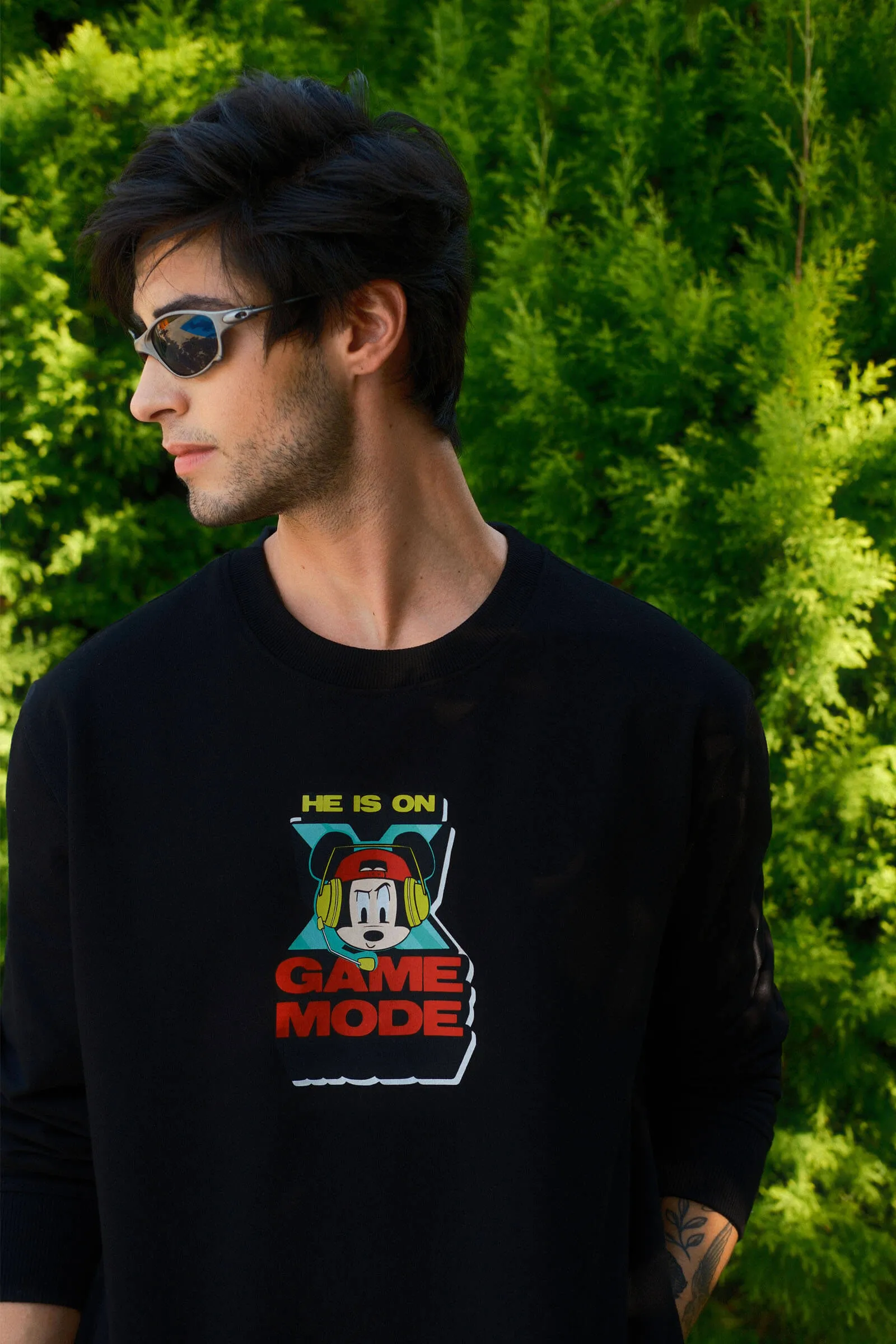 X Game Mode Oversized Sweatshirt