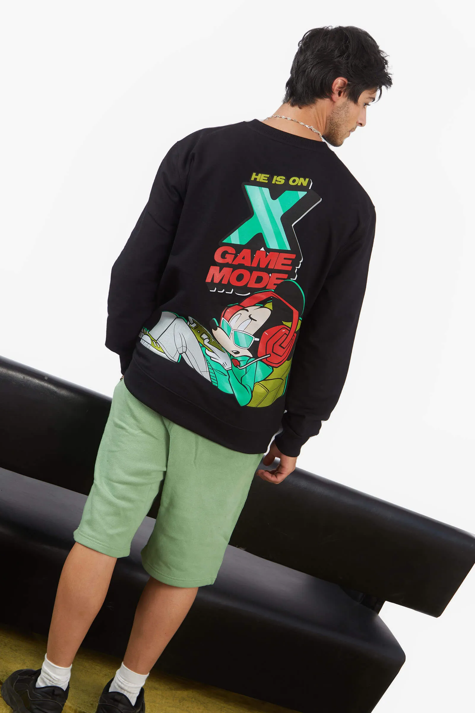 X Game Mode Oversized Sweatshirt