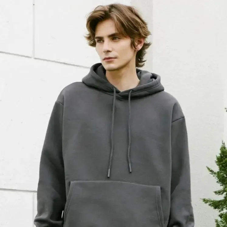 Y2K Blank Oversized Hoodies for Trendy Streetwear Style