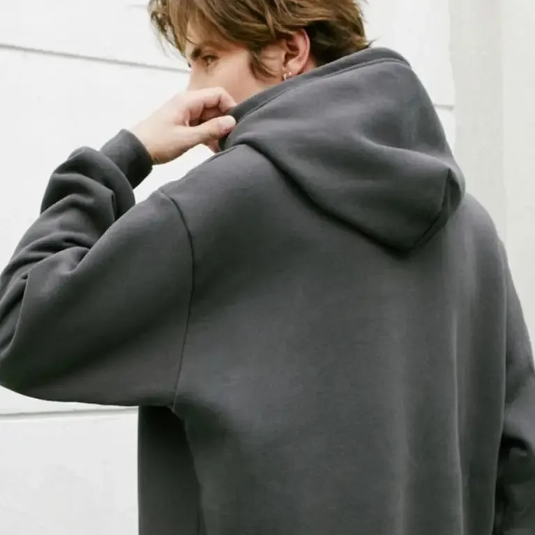 Y2K Blank Oversized Hoodies for Trendy Streetwear Style