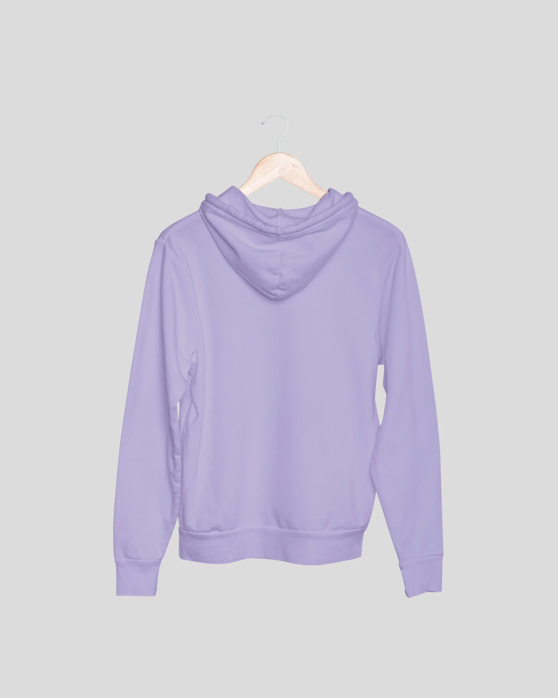 You Complete Me Avocado Couple Hoodies - Bottle Green and Lavender Oversized Fit Hoodies