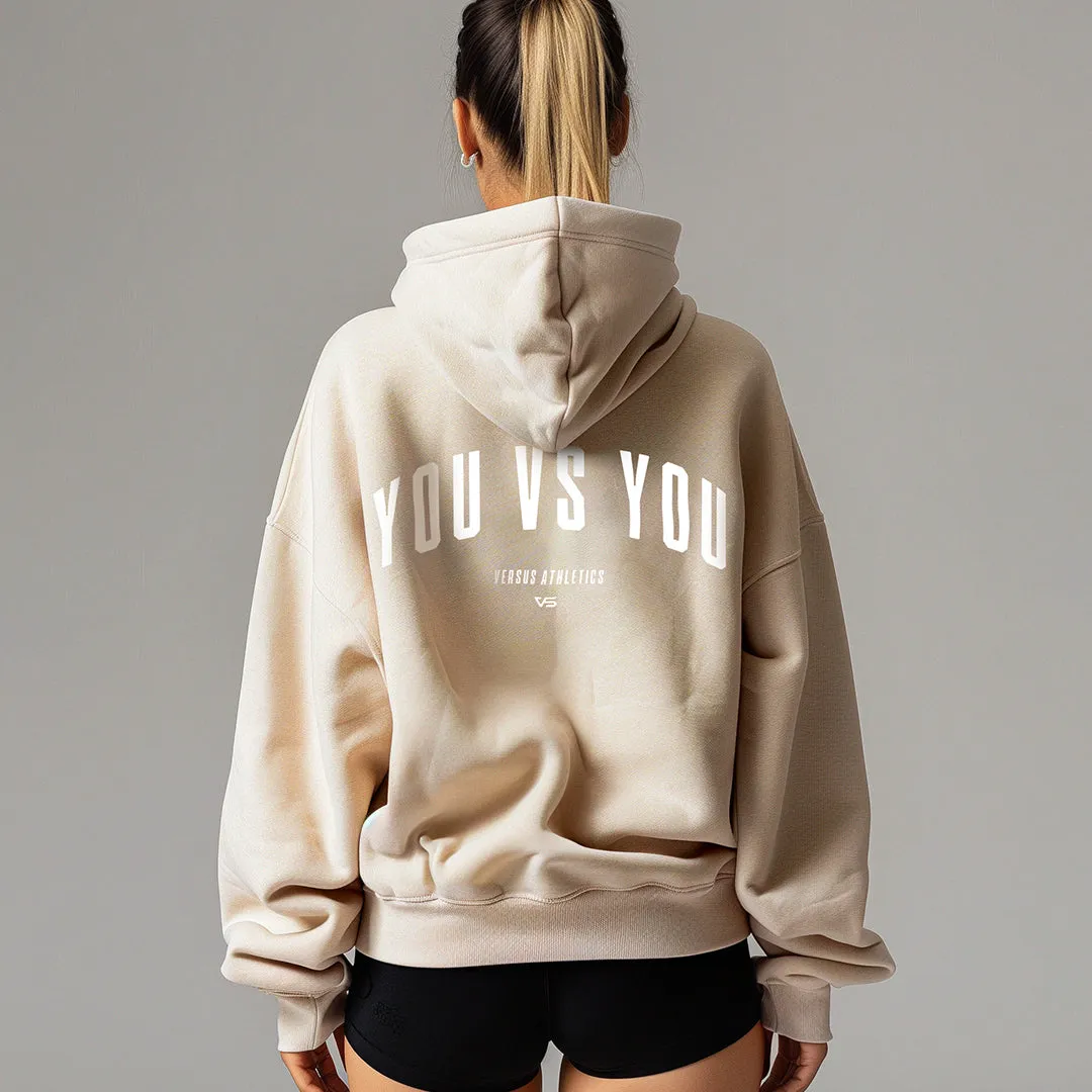 You Vs You Signature Hoodie - Beige